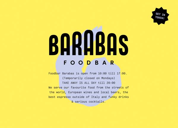 Website voor Foodbar