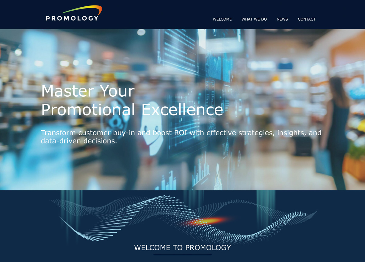Promology website van Sander de Groot