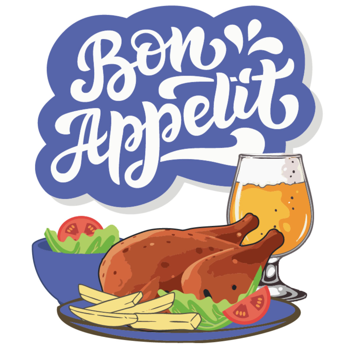 Animatie preloader Bon Appetite